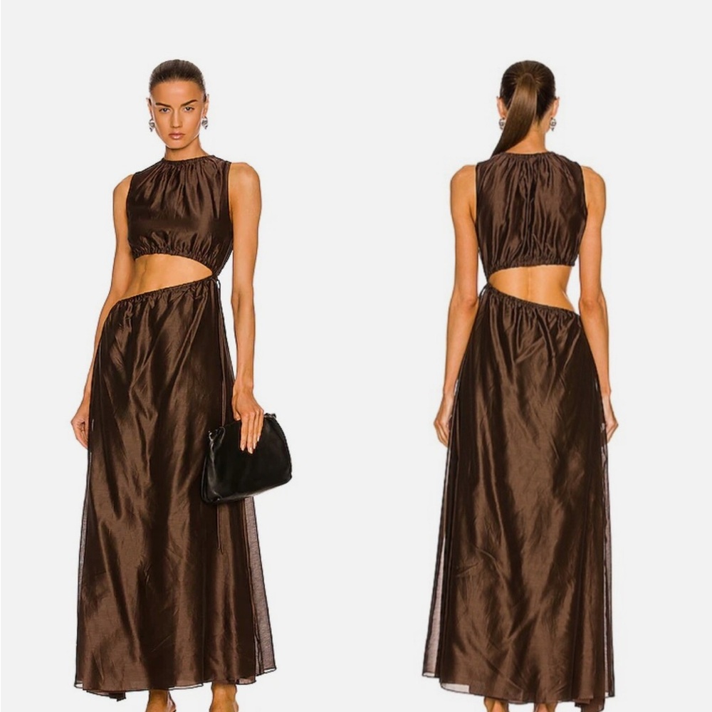 SIR the label Brown Maxi Dress